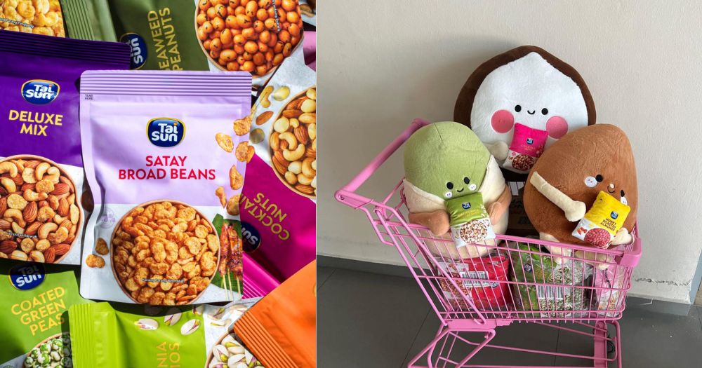 S'pore snack brand Tai Sun giving out giant limited edition plushies from Aug. 1