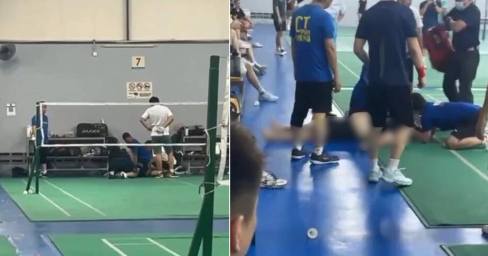 M'sia man, 51, feels dizzy during badminton match, collapses & dies ...