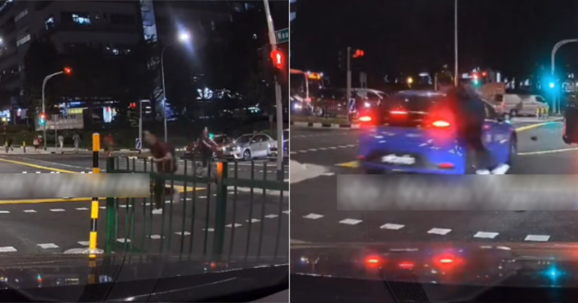 Boy collides with taxi after dashing across Yio Chu Kang Road while pedestrian light is red