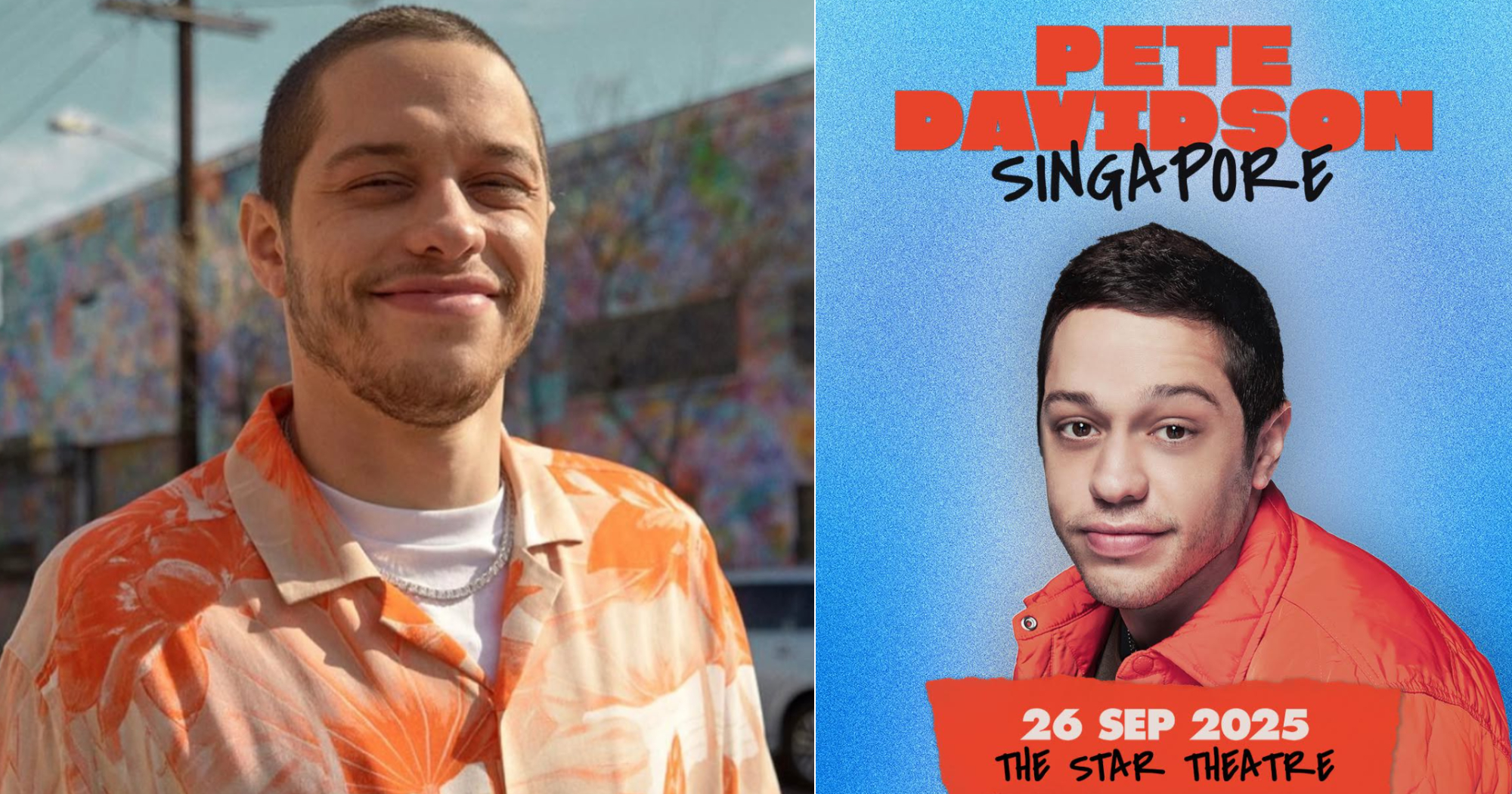 Pete Davidson to perform stand-up gig in S'pore on Sep. 26, 2025