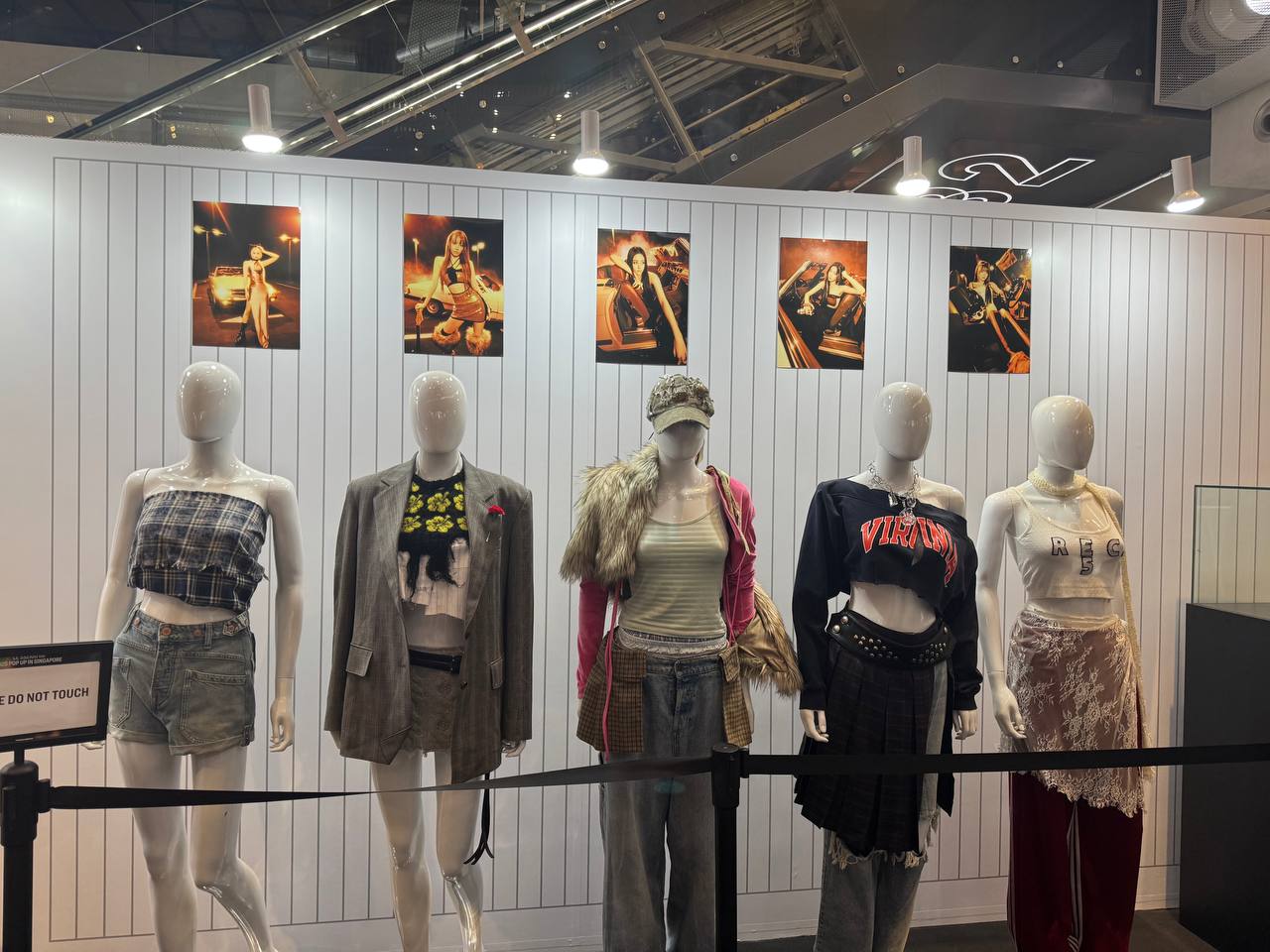 K-pop group Le Sserafim's pop-up at Funan Mall from Aug. 13 to 24
