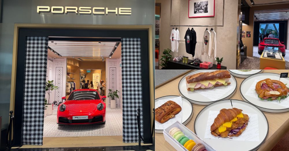 Porsche lifestyle space & cafe opens at Jewel Changi Airport