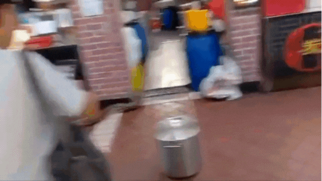 Đi uống cà phê bất ngờ gặp trăn khủng, cả quán đồng loạt hợp sức để vây bắt "vị khách không mời"- Ảnh 4.