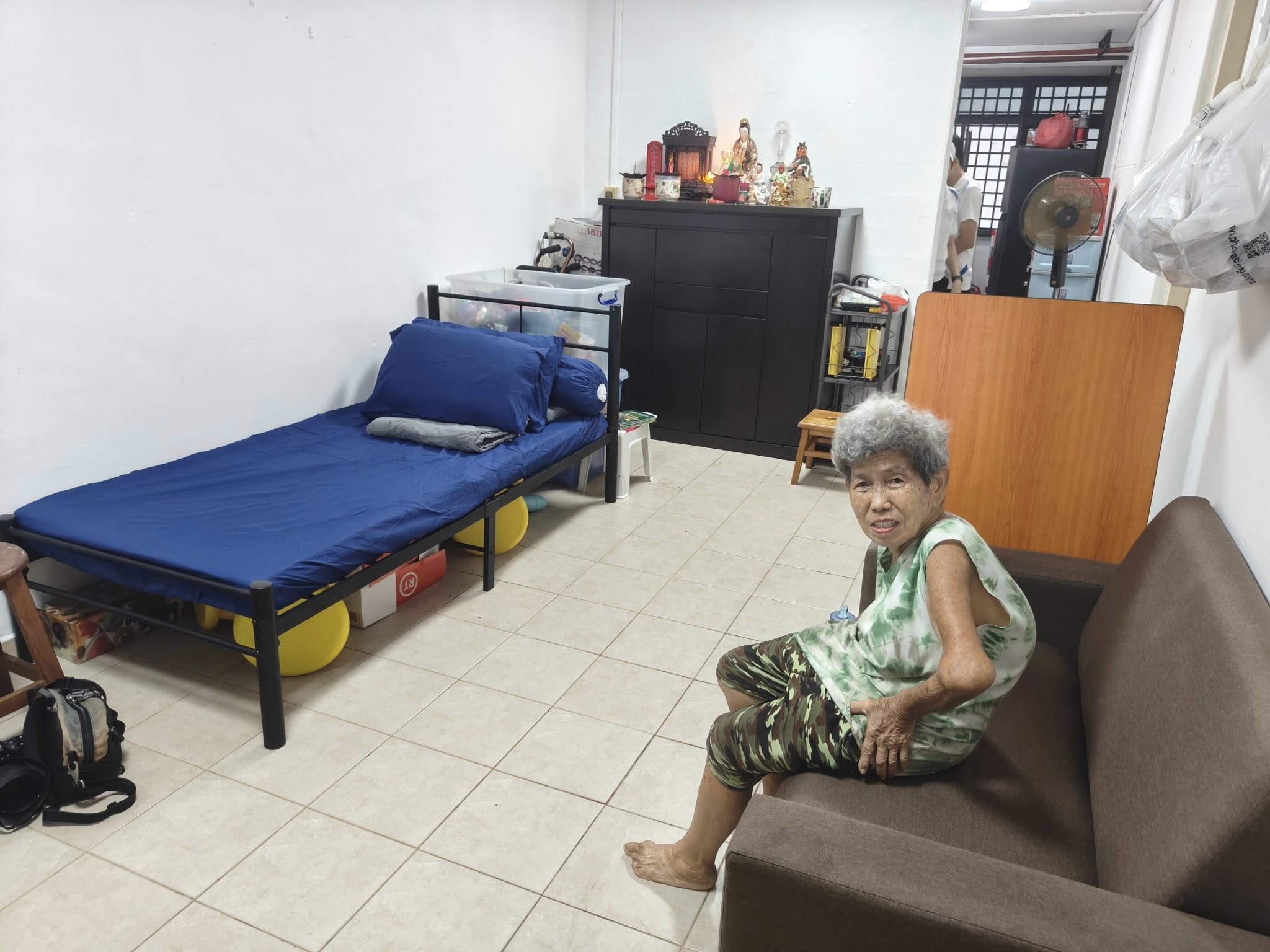three elderly siblings hoarder house