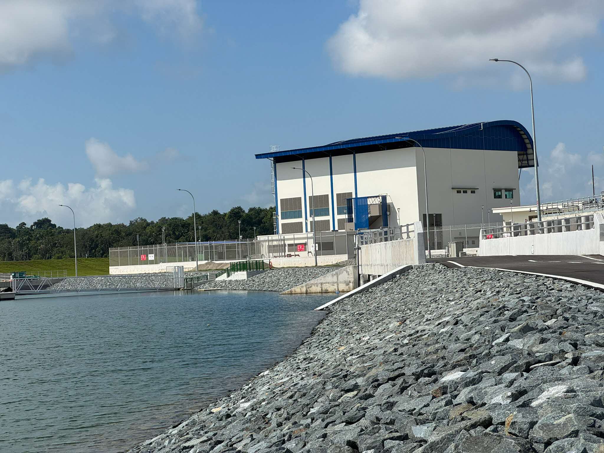 central pumping station polder