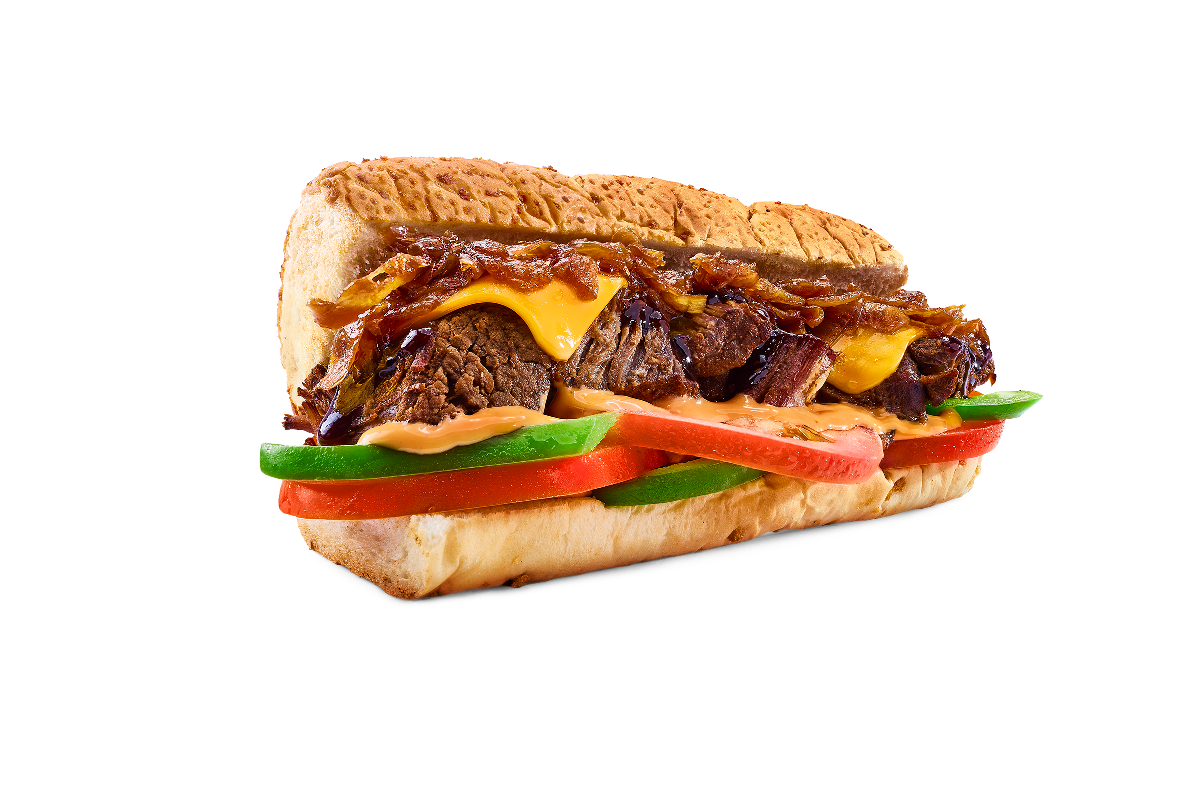 subway Smoky BBQ Beef Brisket