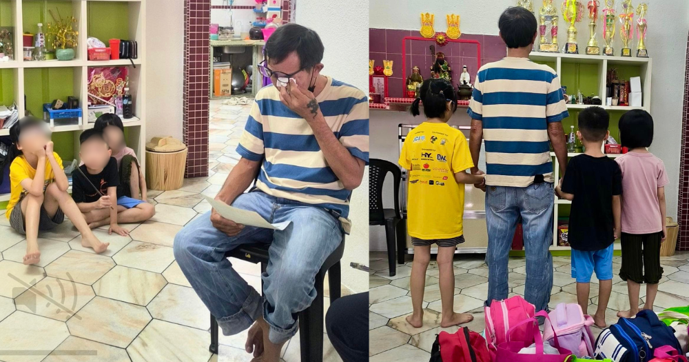 Divorced M'sian man sends his 3 children to orphanage due to financial difficulty