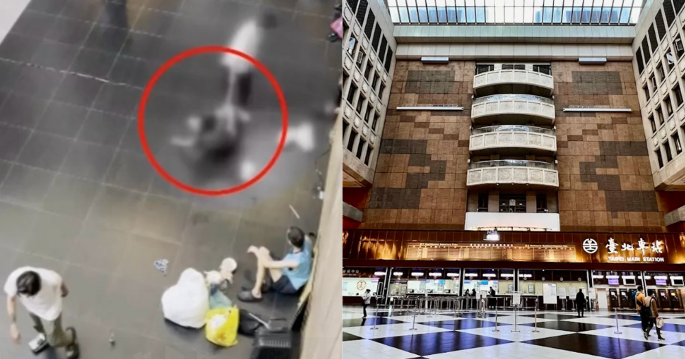 HK tourist allegedly raped in broad daylight at Taipei train station by man posing as homeless person