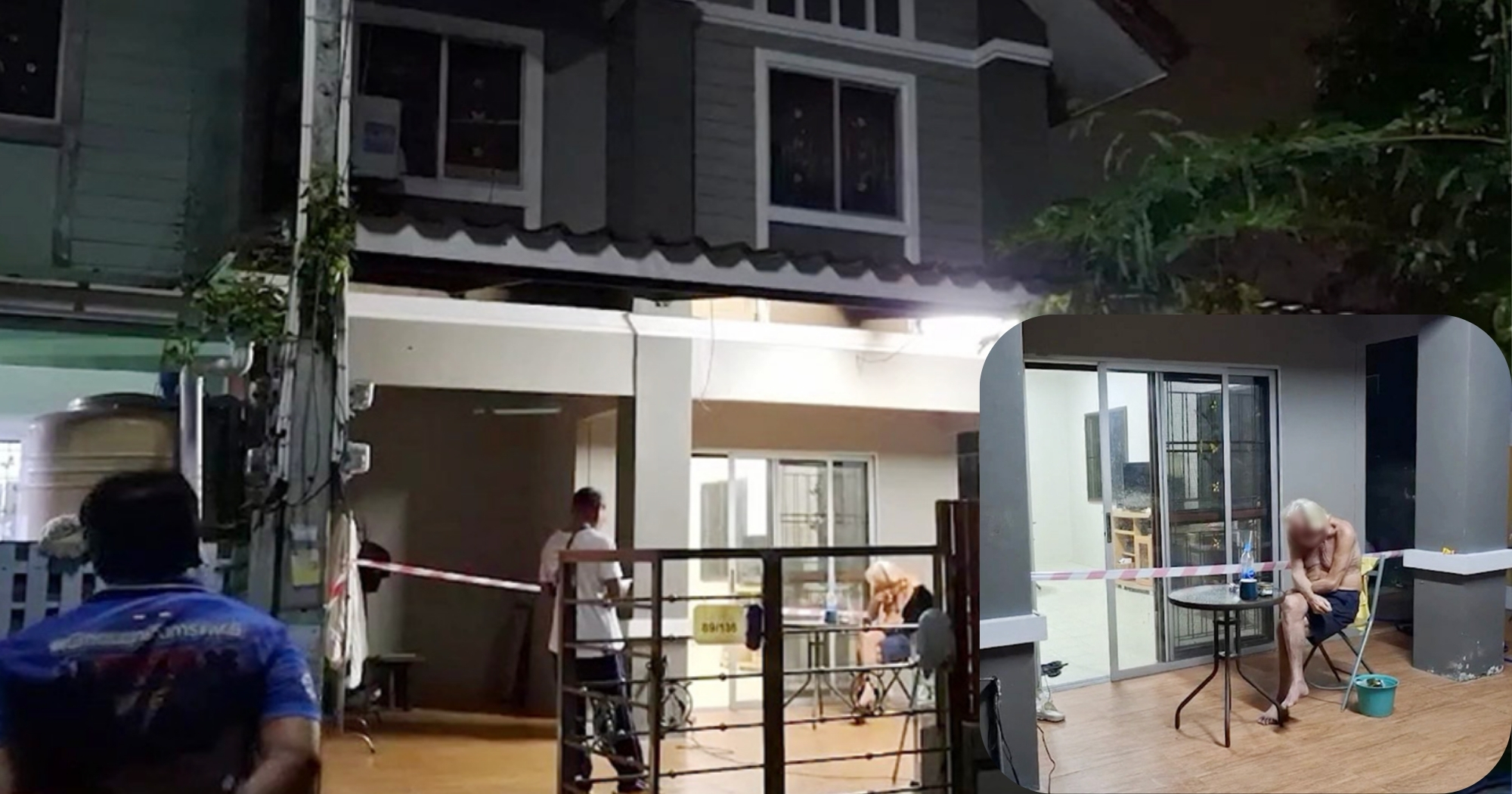 Blind German man, 69, waited hours outside house for wife in Thailand, unaware she died inside