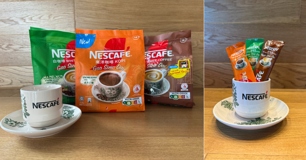 From now to Nov. 9, get free Nescafé Nutrigrade B White Coffee packs by swapping empty Nutrigrade C or D coffee packets