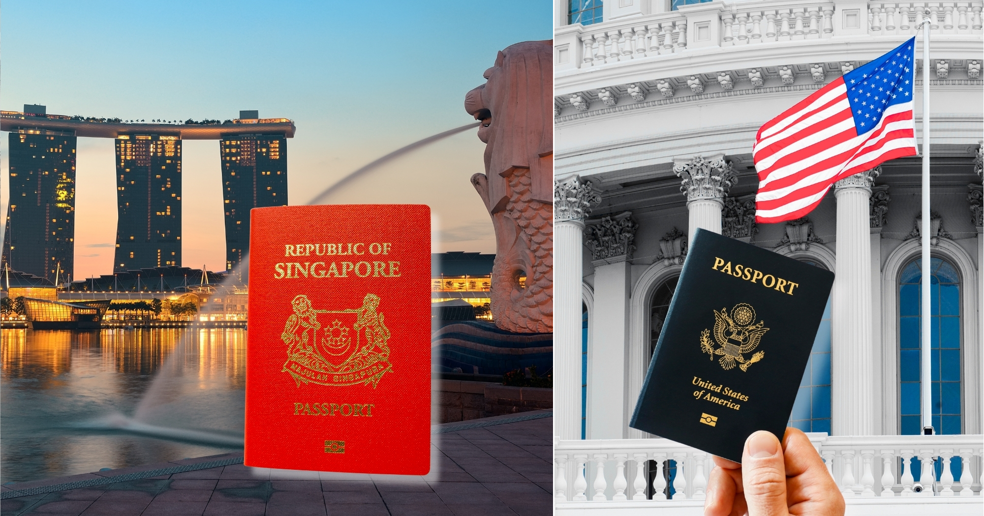 S'pore passport still most powerful in the world, US passport strength drops to 12th place, a historic low