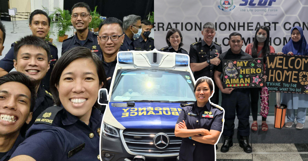 S’porean missed out on becoming a paramedic after uni. 15 years later, she’s saving lives here & beyond.