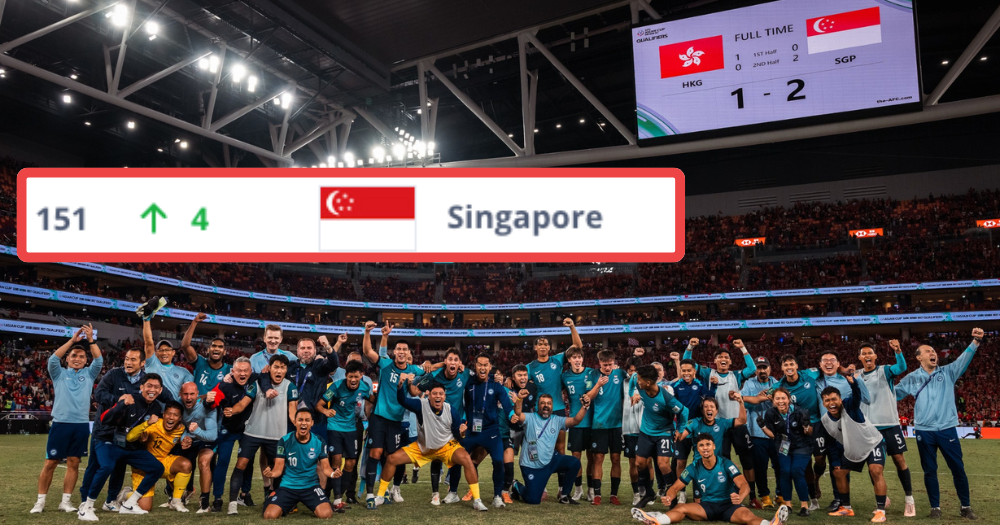 S’pore men’s football team now ranks 151st in the world, highest in 10 years – Mothership.SG S’pore men’s football team now ranks 151st in the world, highest in 10 years – Mothership.SG