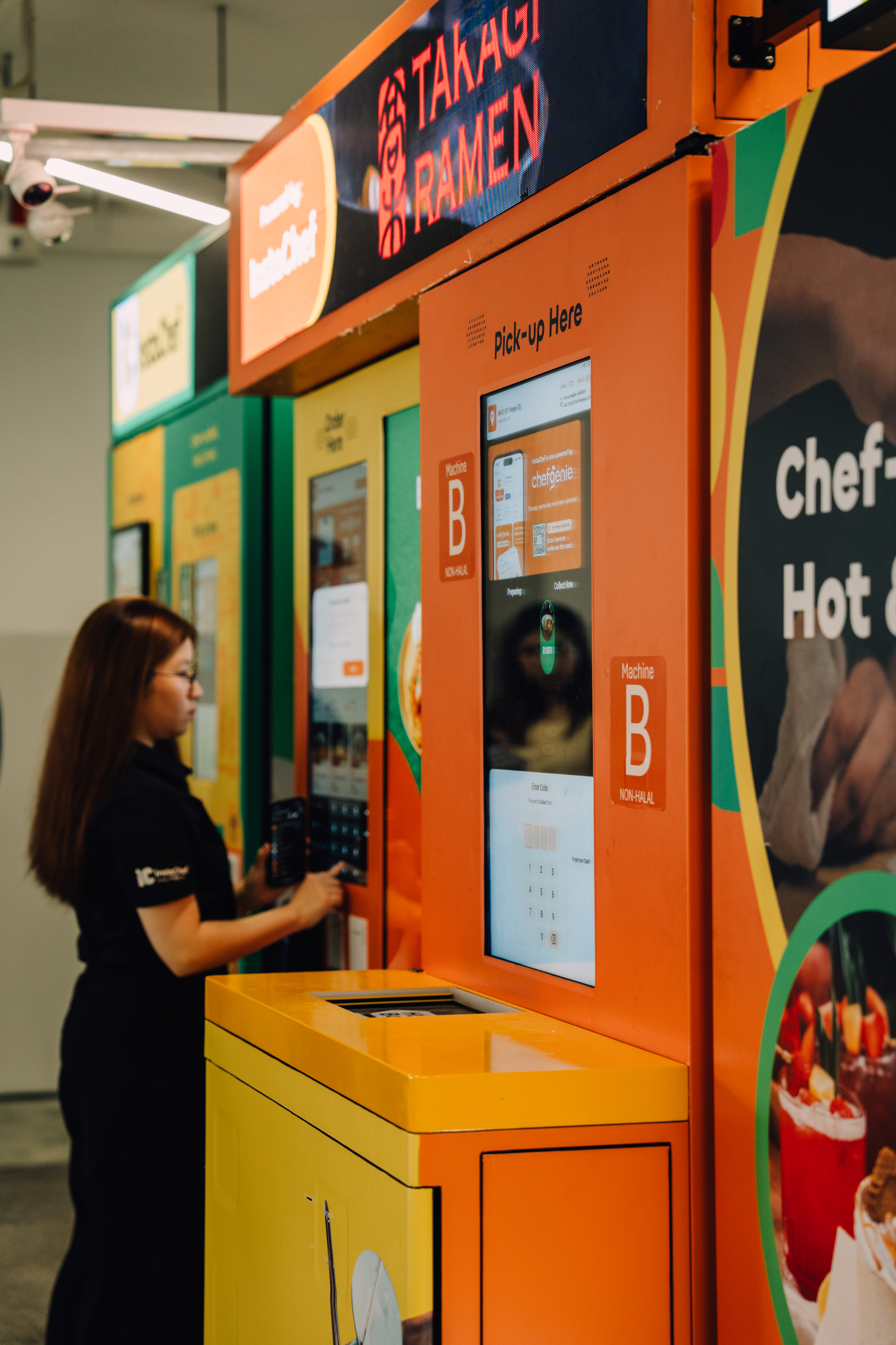Fresh vending machine meals & beating the queues at unmanned
