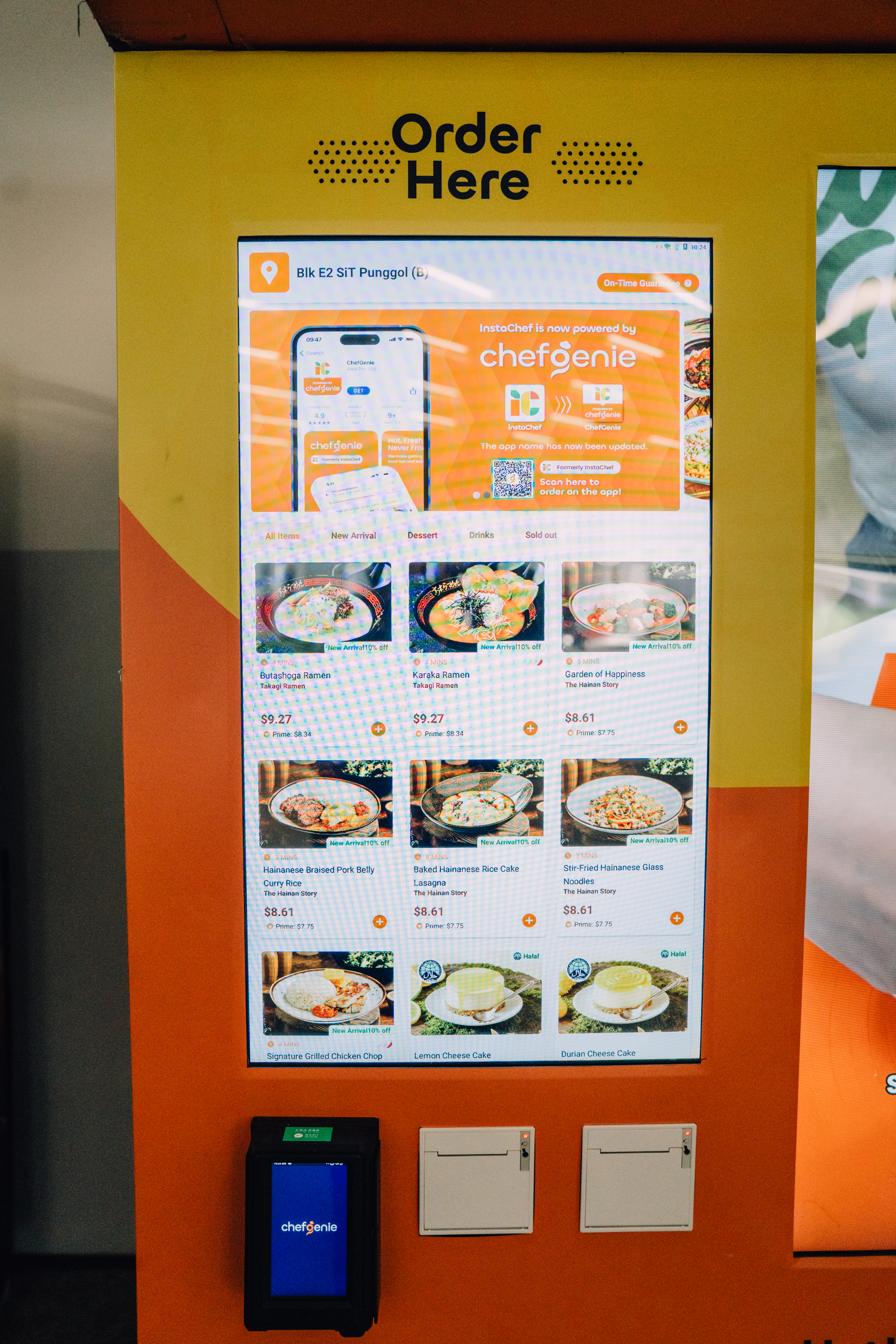 Fresh vending machine meals & beating the queues at unmanned