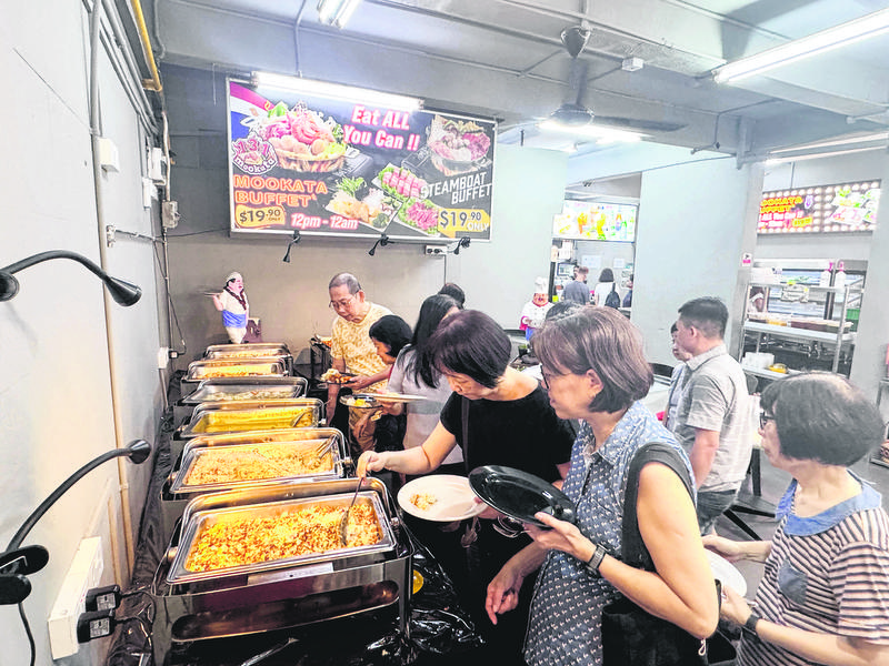 all you can eat lunch buffet jalan besar