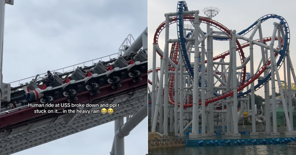 Battlestar Galactica ride at Universal Studio S'pore stalls in rain, 16 ...