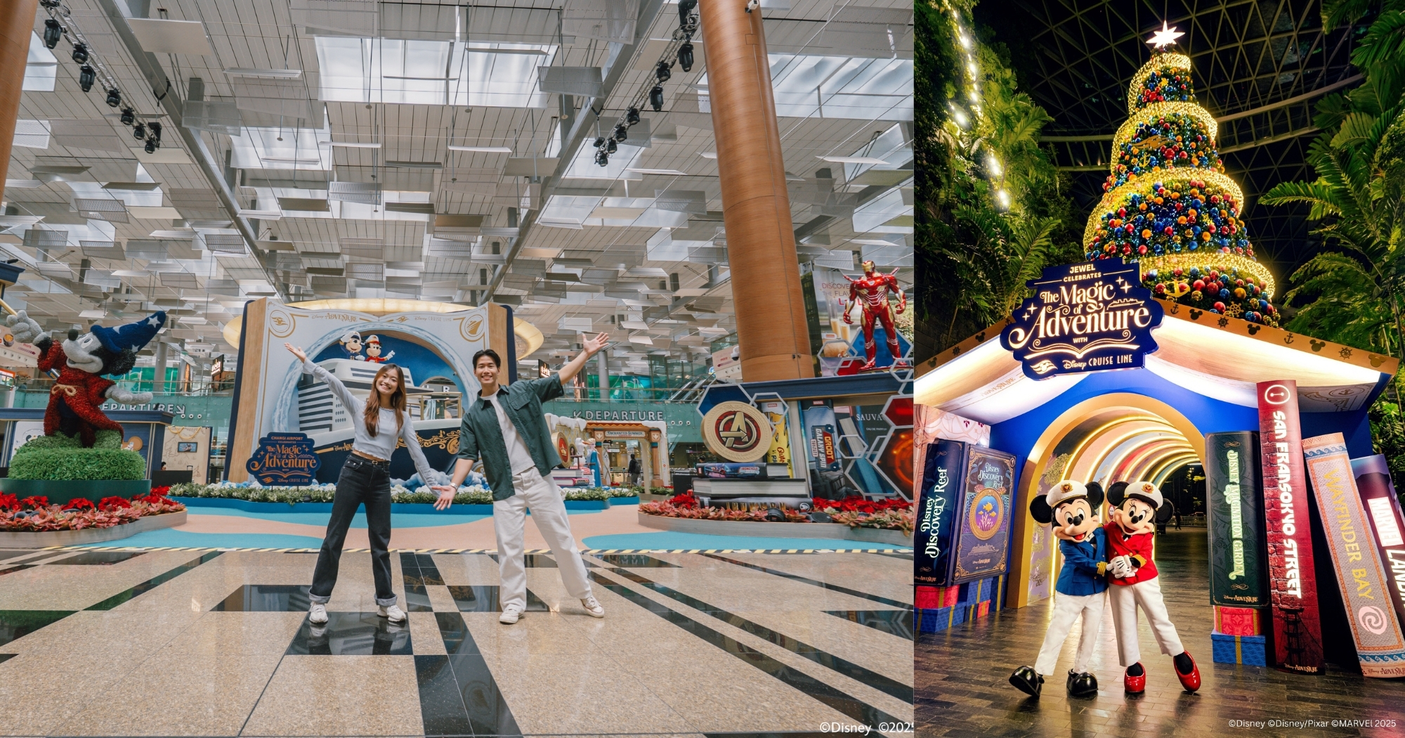 Disney-themed attractions now open at Changi Airport - Mothership
