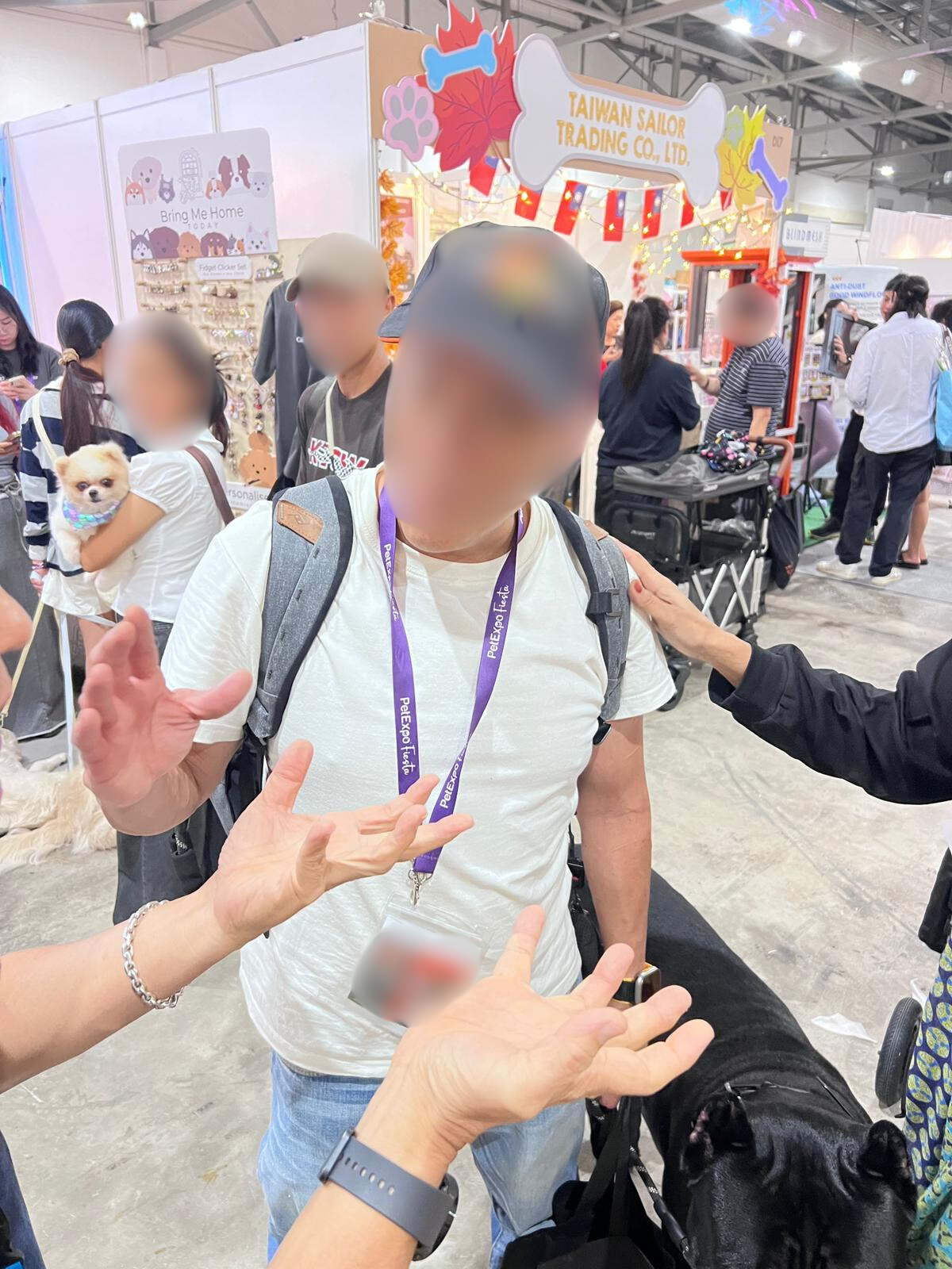 dog bite pet expo