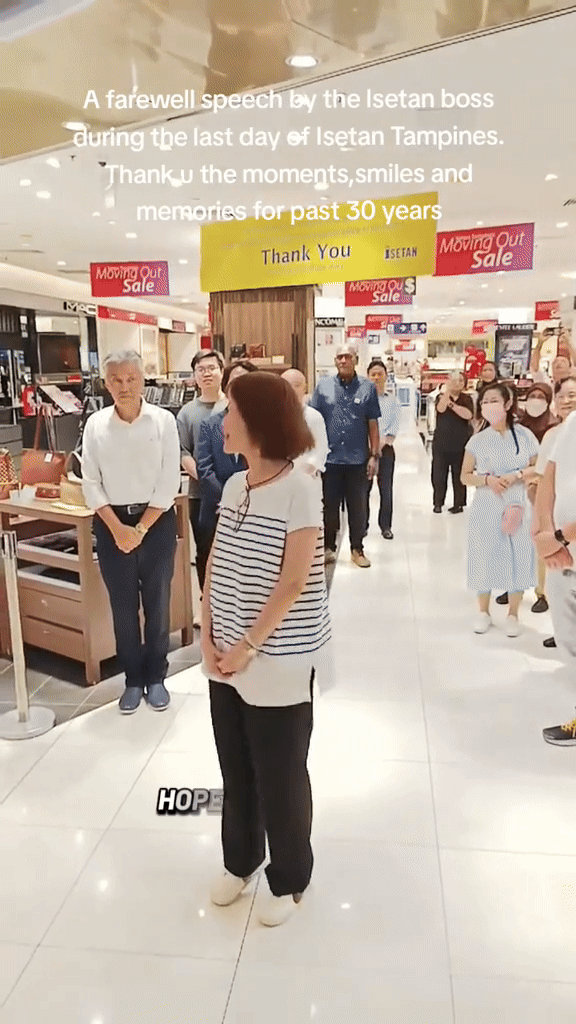isetan farewell tampines