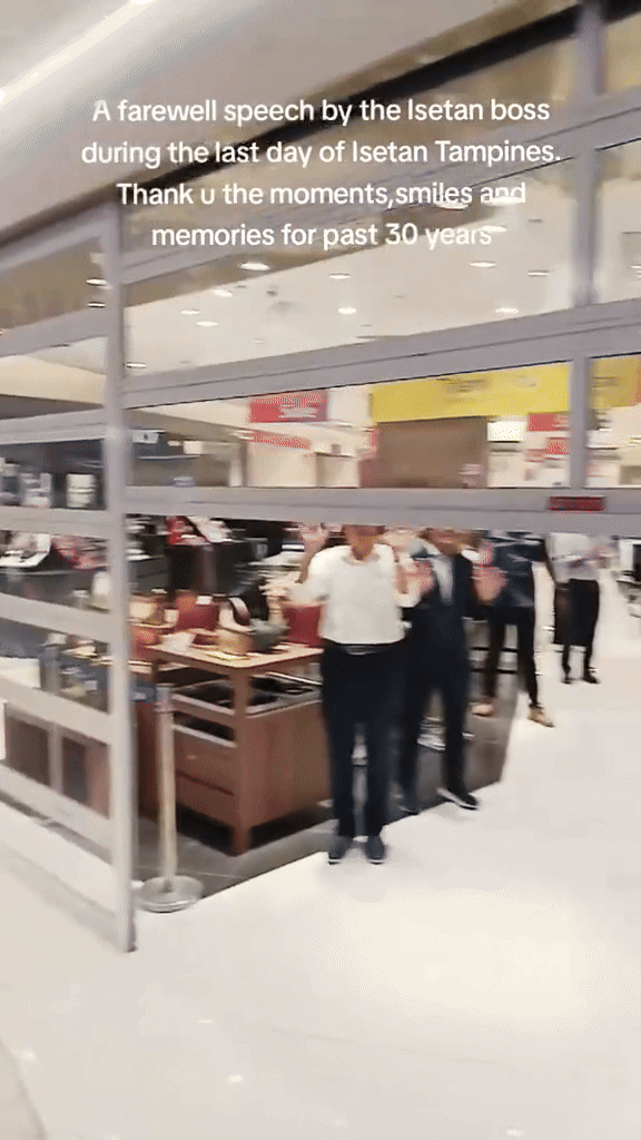 isetan farewell tampines