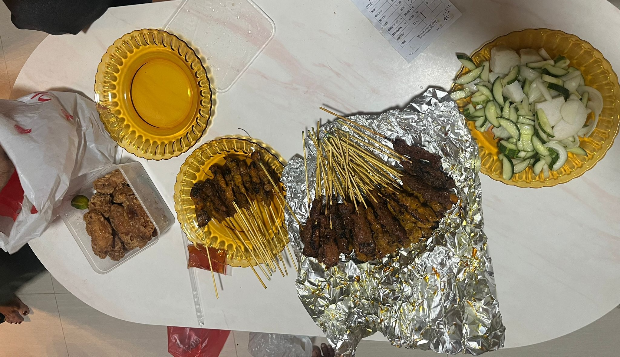 beef satay dispute