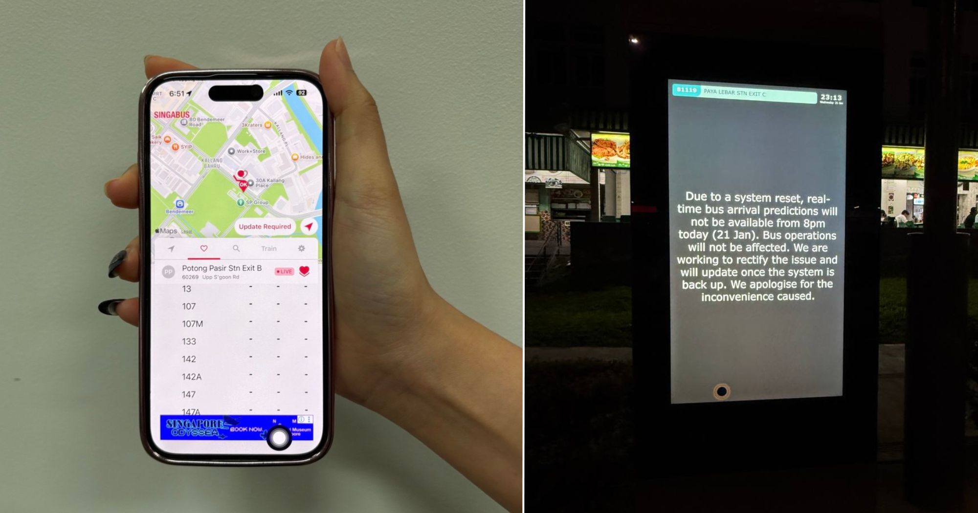 LTA to switch ETA system on from Jan. 23, will progressively restore system performance