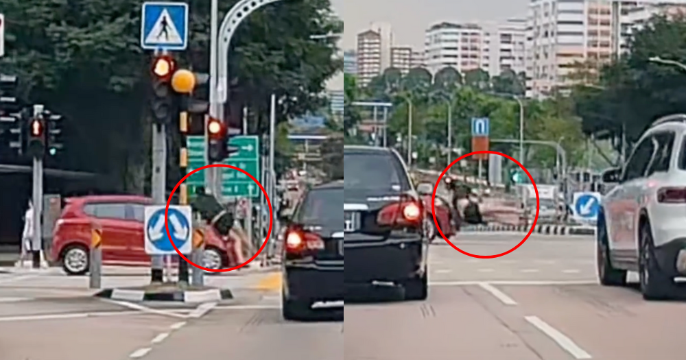 Man allegedly jaywalks at Sengkang junction, gets hit by car & is sent ...