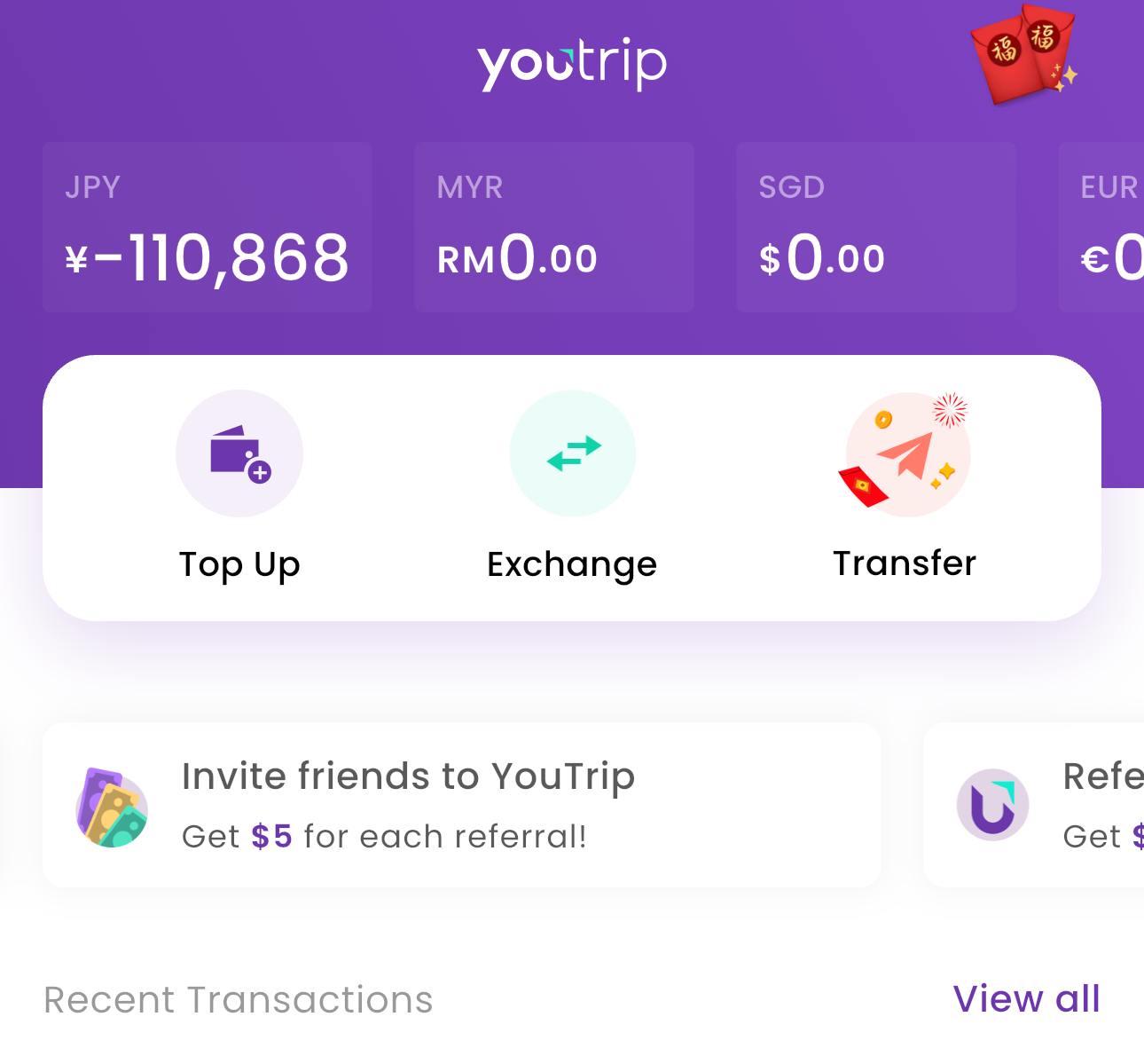 youtrip outage