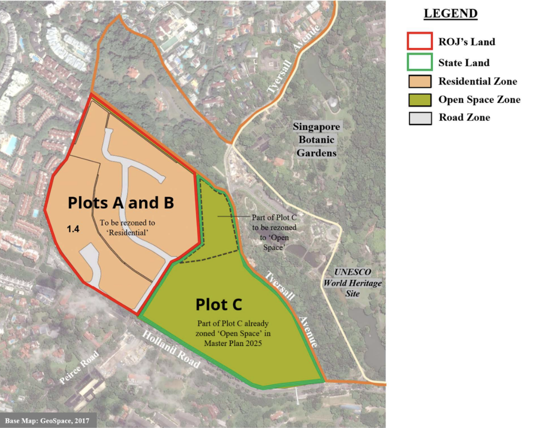 Johor Regent applies to develop housing on his land at Holland Rd, site ...