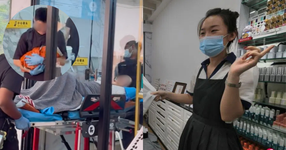 'I was panicking': Nail technician, 38, at Chinatown salon helps woman give birth right after eyelash treatment