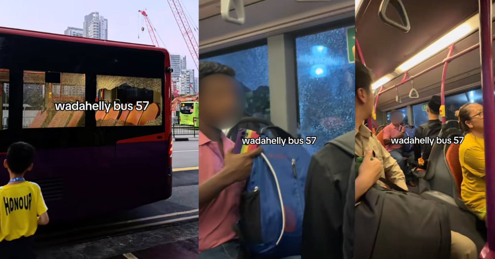 Bus seen travelling with cracked windows, SBS apologises for 'distress & inconvenience'