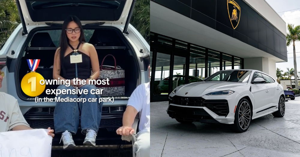 987FM DJ Germaine Tan's Lamborghini 'most expensive car in the Mediacorp carpark’, reportedly costs over S$1.1 mil without COE