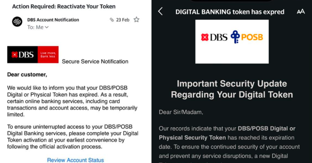 Over S$484,000 lost to DBS & POSB impersonation scams over last 2 months