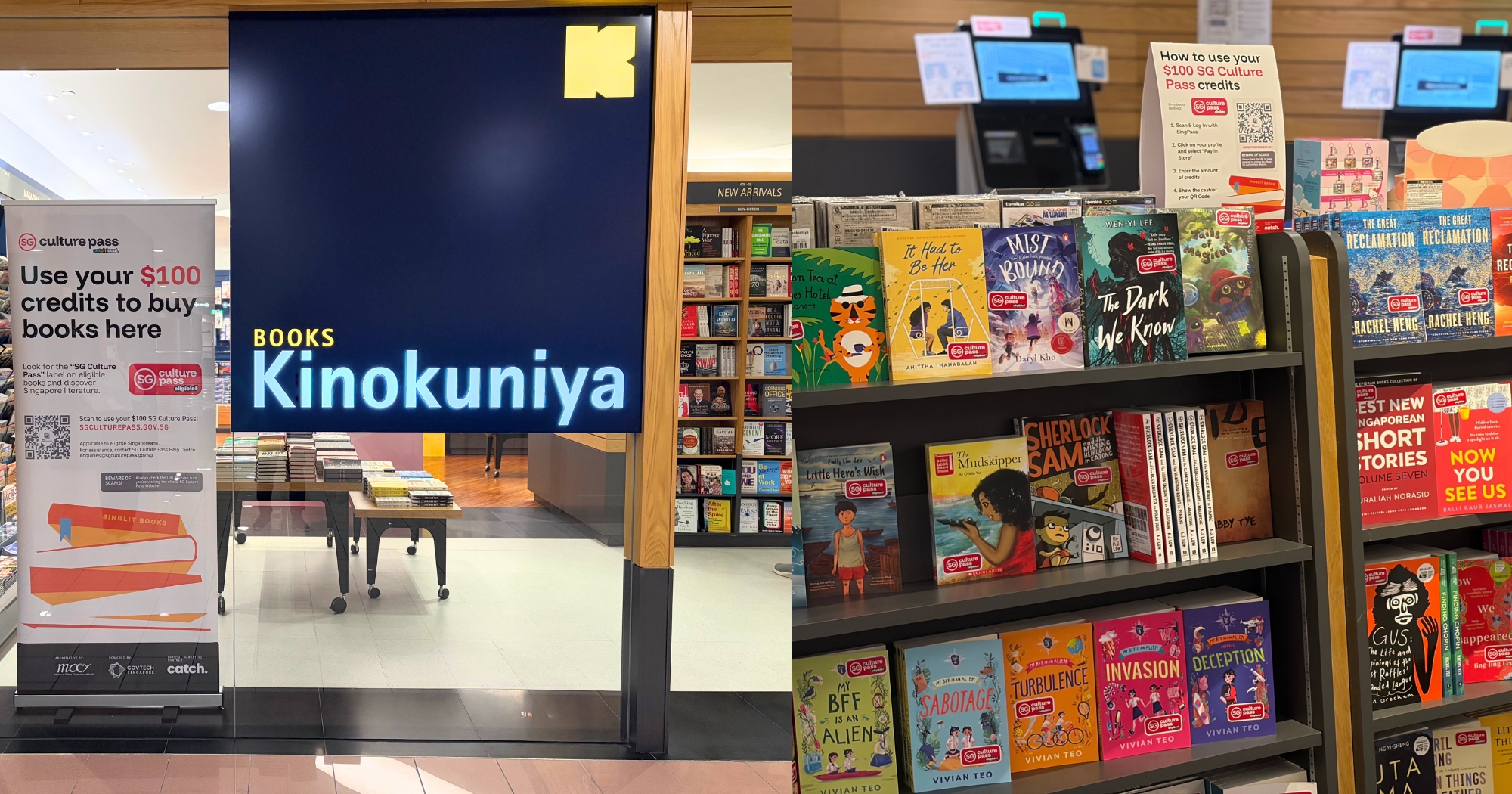 SG Culture Pass credits can now be used to buy Sing Lit books