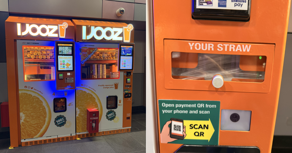 Some iJooz machines now lock straw dispensers, straws individually wrapped