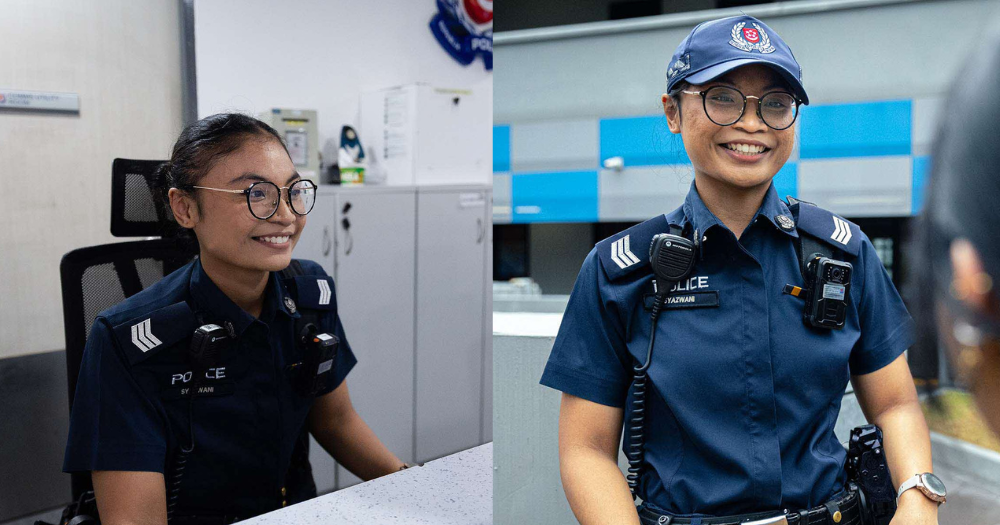 S'pore police officer helps mum with 3 children evacuate during HDB flat fire