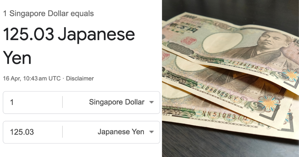 S$1 to 125 yen: S'pore dollar strengthens against Japanese yen again