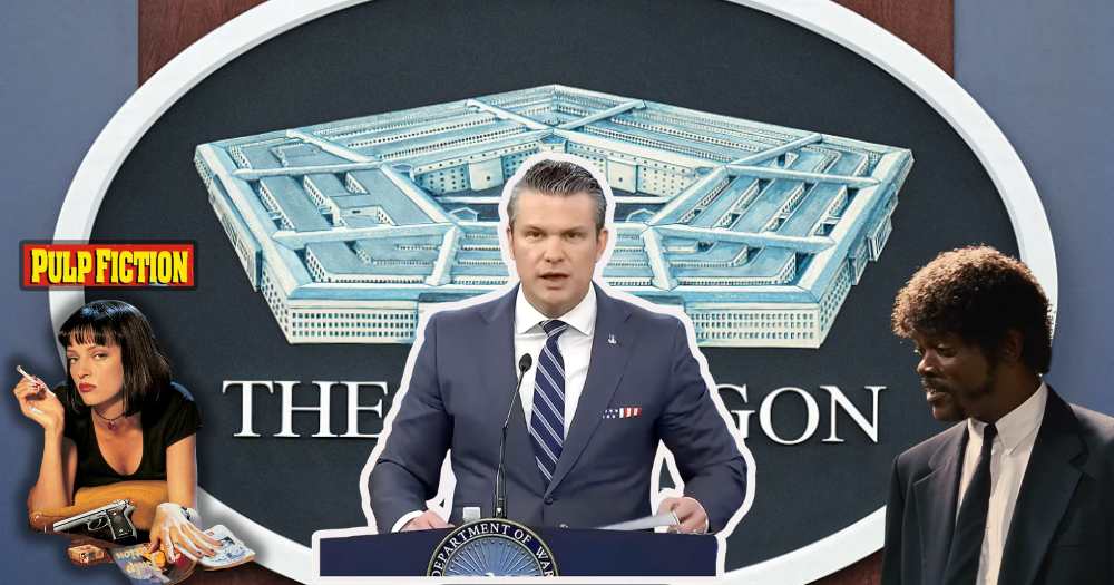US Defense Secretary Pete Hegseth compares reporters to enemies of Jesus, quotes fake bible verse from Pulp Fiction