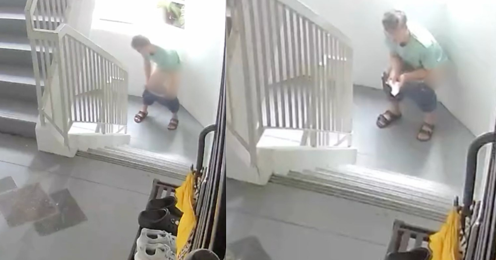 Man fined S$800 after defecating at Punggol HDB staircase