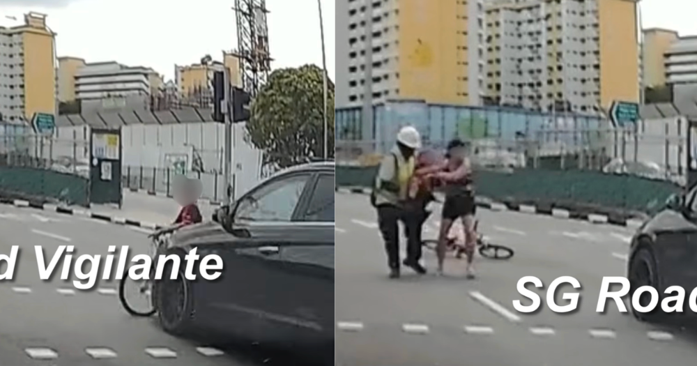 Hyundai driver, 74, fails to stop at red light & hits boy, 9, cycling across AMK road, sends him flying