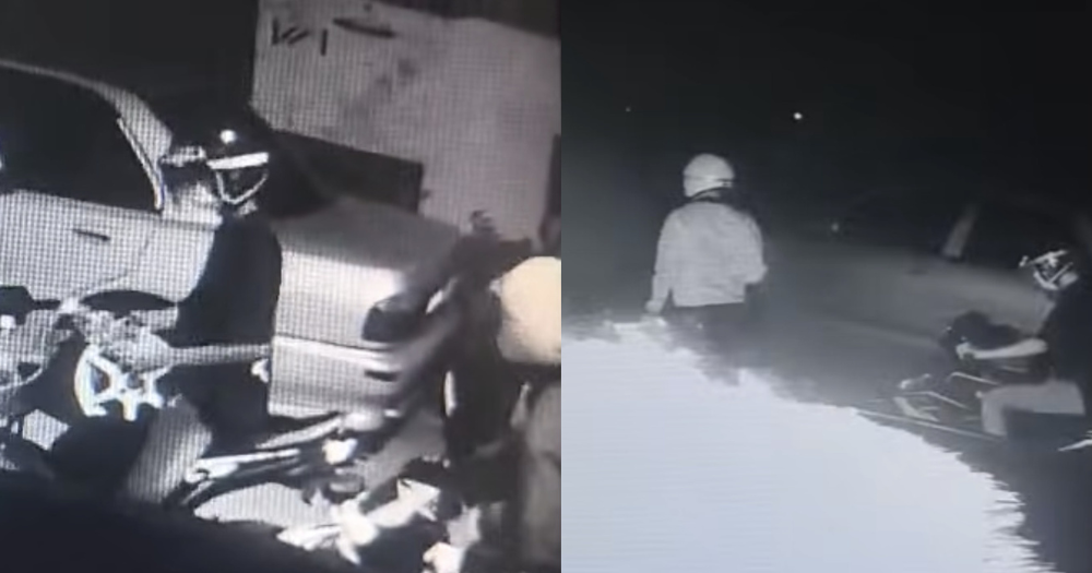Arson in M'sia: 4 person in Klang pour flammable liquid & set 2 vehicles on fire