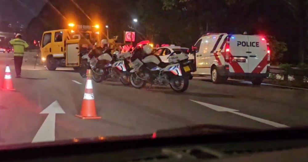 Man, 21, dies, woman, 19, riding pillion, taken to hospital: AYE accident involving motorcycle & multiple vehicles