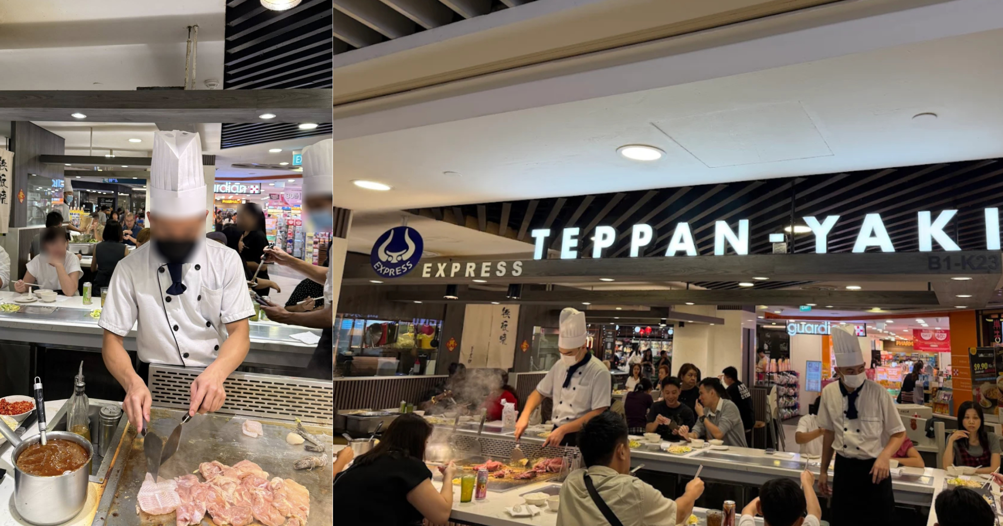 Woman accuses Bugis teppanyaki eatery staff of being rude, chef claims she threw a plate at his leg