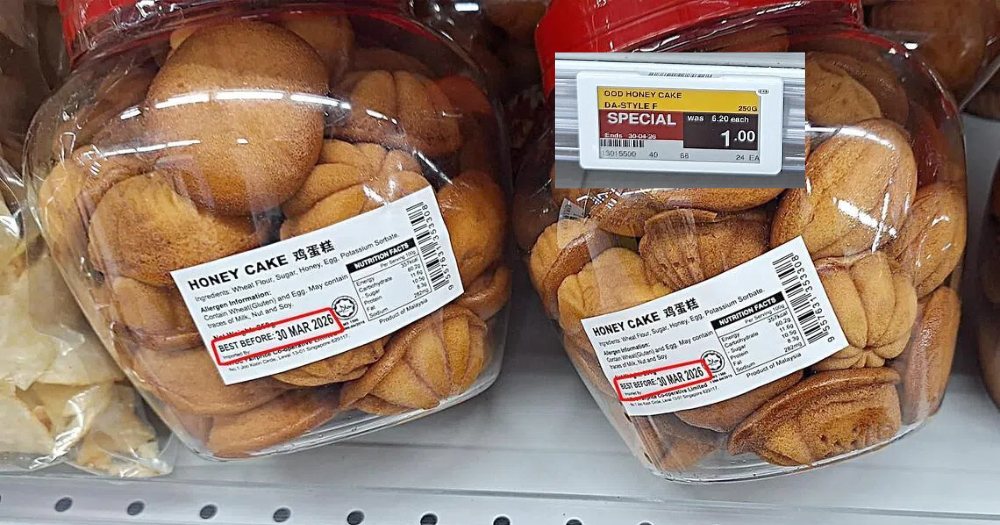Discounted honey cakes at S$1 from usual S$6.20 at Fairprice removed after complaint on 'best buy' date