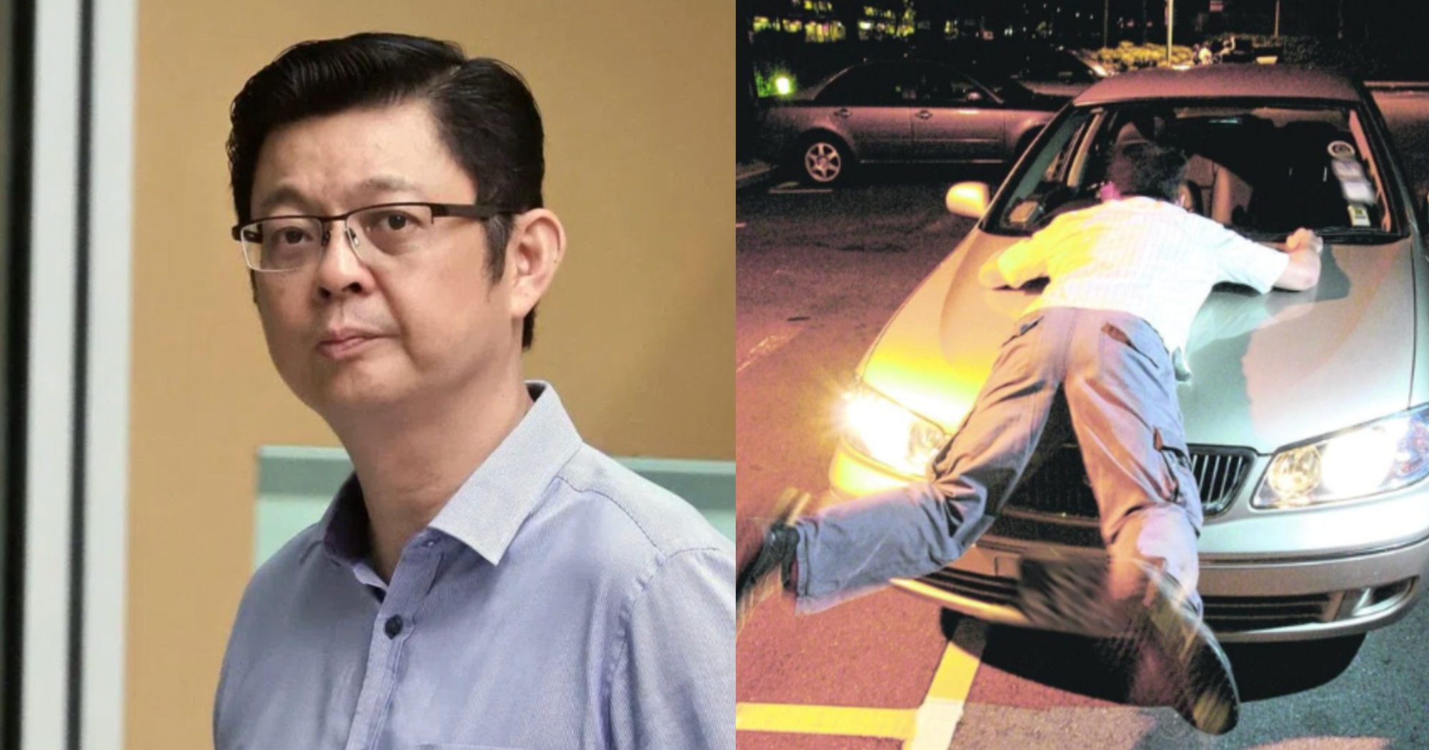 S'pore man, 51, caught naked in car with another man's wife, gets 6 weeks' jail