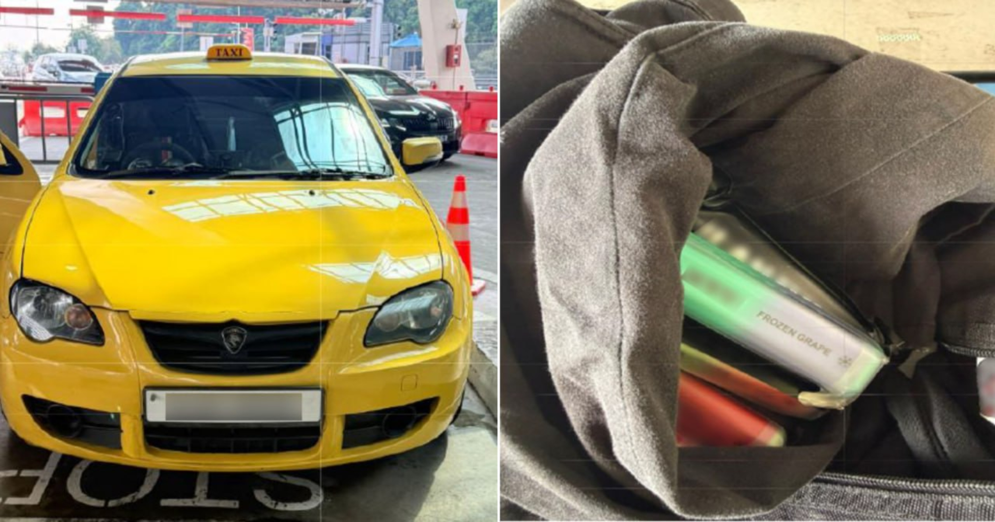S'porean man, 28, caught with vape & duty-unpaid cigarettes in M'sia taxi at Woodlands Checkpoint