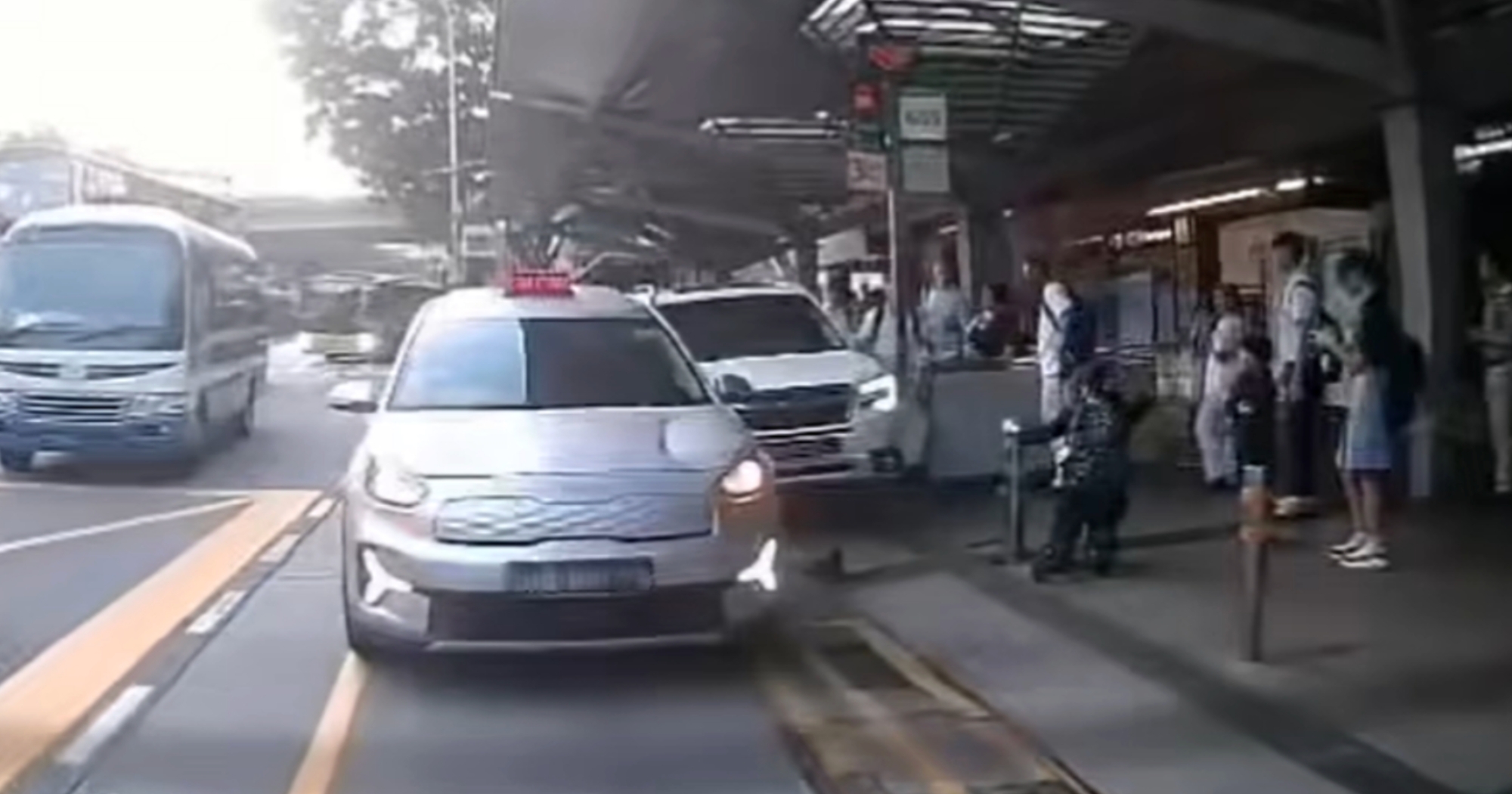 S'pore woman, 36, gets 11 days' jail after stepping on accelerator & hitting pedestrians at taxi stand outside Serangoon mall