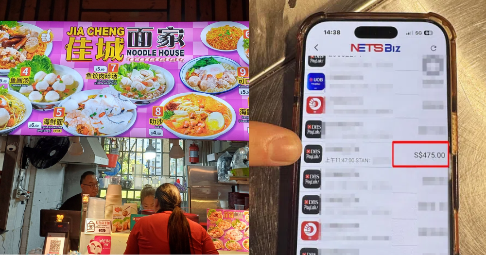 Toa Payoh stall searching for diner who accidentally paid S$475, wishes to refund them