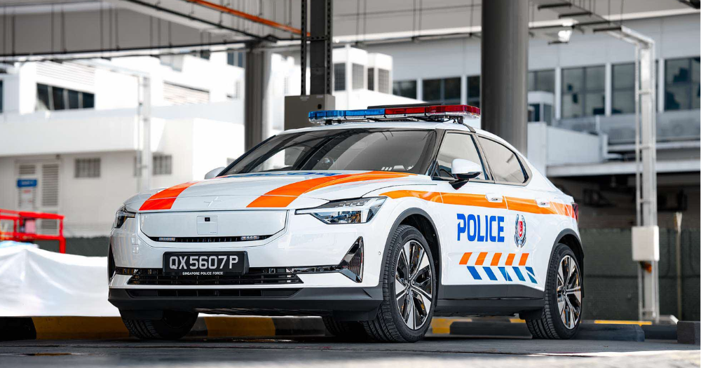 S'pore man, 53, allegedly vandalised police vehicle with a key